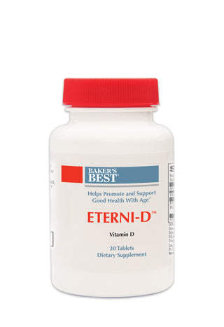 Baker's Best Ultimate Eterni-D Supplement Bottle