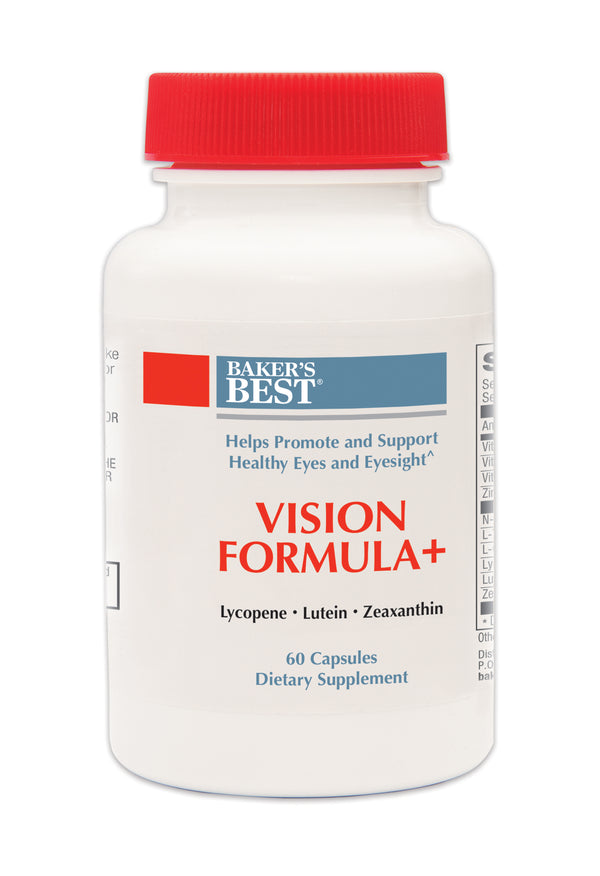 Baker's Best Vision Formula Supplement Bottle