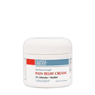 Baker's Best Maximum Strength Lidocaine Pain Relief Cream